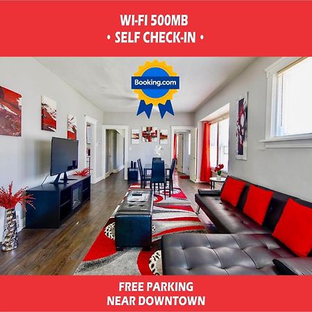 The Rubi Lounge - Spacious Brooklyn Centre Modern Escape Near Downtown With Parking, 300Mb Wifi & Self Check-In Cleveland Esterno foto