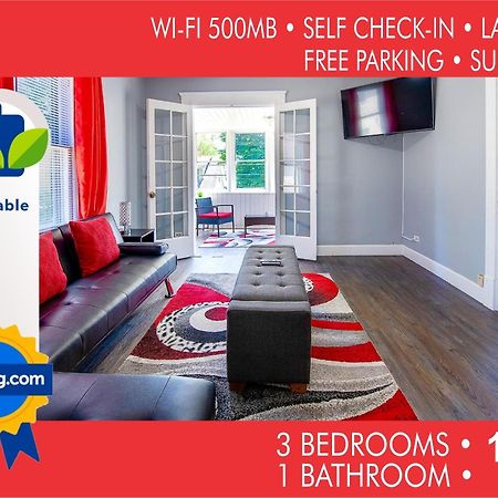 The Rubi Lounge - Spacious Brooklyn Centre Modern Escape Near Downtown With Parking, 300Mb Wifi & Self Check-In Cleveland Esterno foto